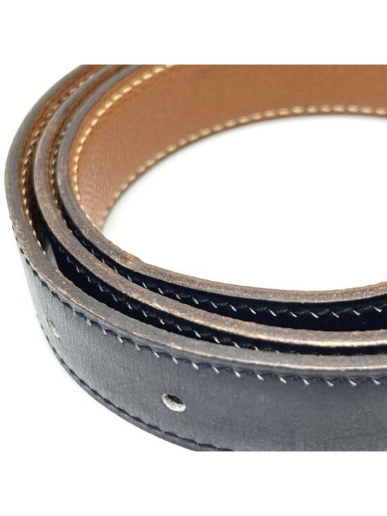 Hermes Belt Only Box Calf Black main image 7
